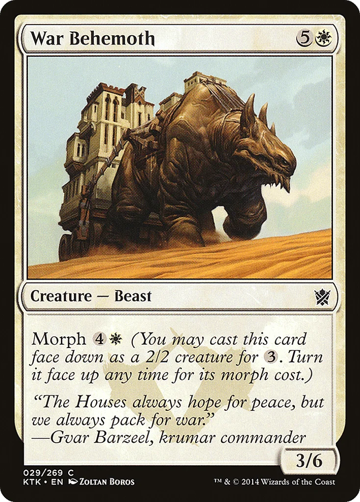 War Behemoth · Khans of Tarkir