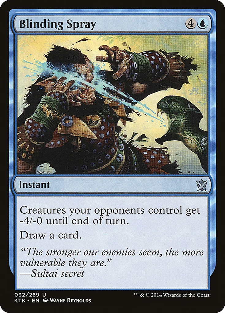 Blinding Spray · Khans of Tarkir