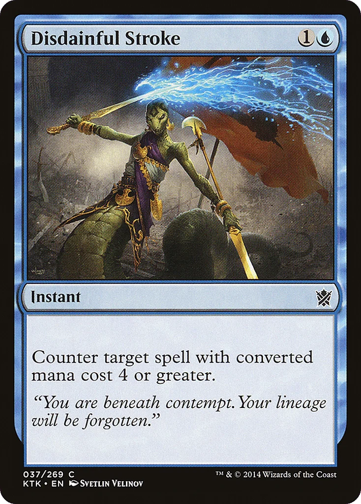 Disdainful Stroke · Khans of Tarkir
