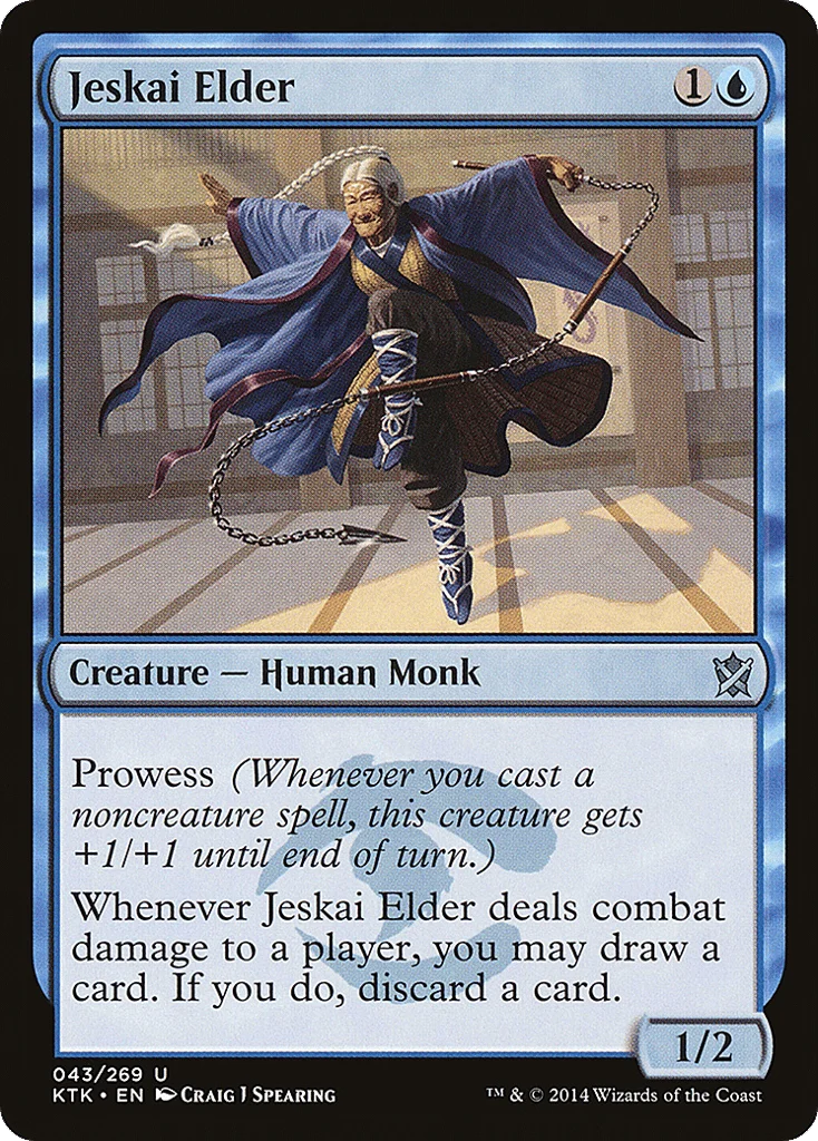 Jeskai Elder · Khans of Tarkir