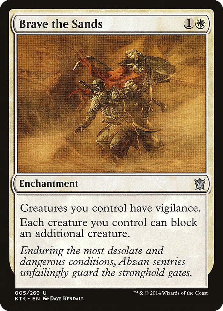 Brave the Sands · Khans of Tarkir
