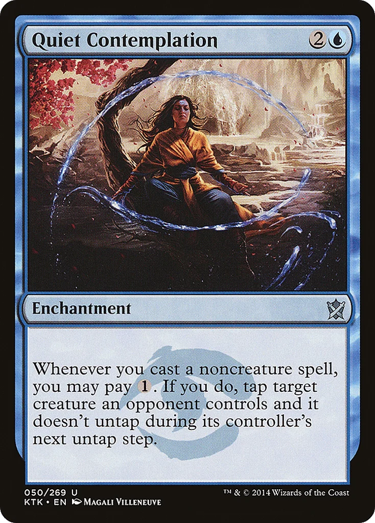 Quiet Contemplation · Khans of Tarkir