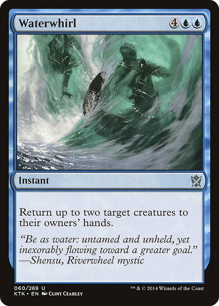 Waterwhirl · Khans of Tarkir