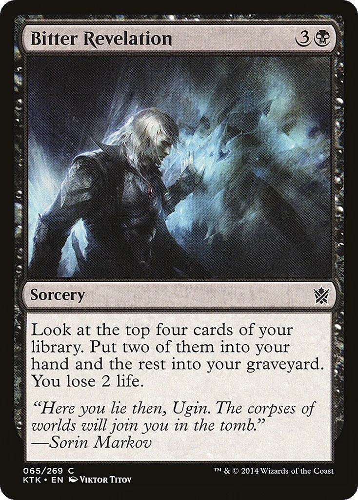 Bitter Revelation · Khans of Tarkir