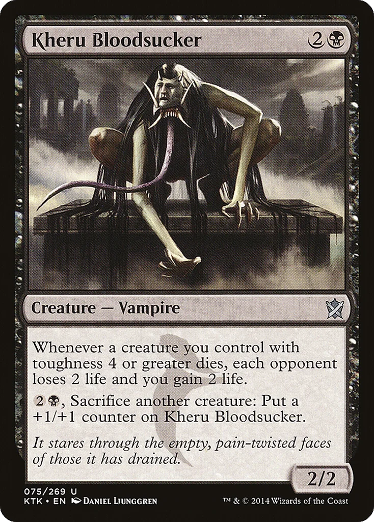 Kheru Bloodsucker · Khans of Tarkir