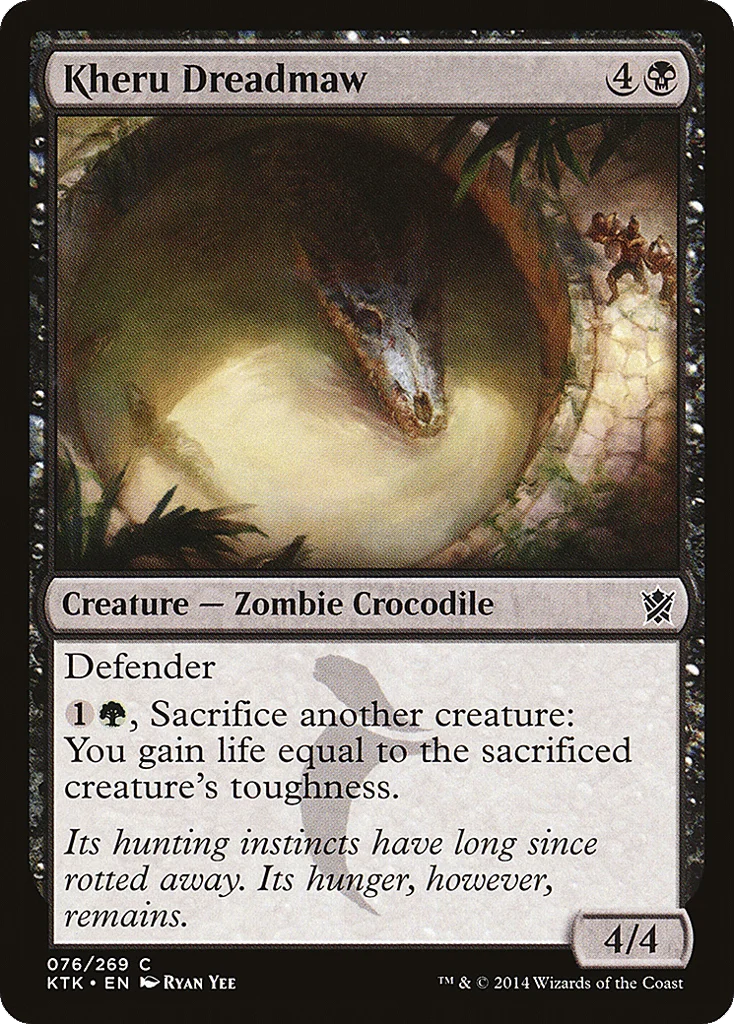 Kheru Dreadmaw · Khans of Tarkir