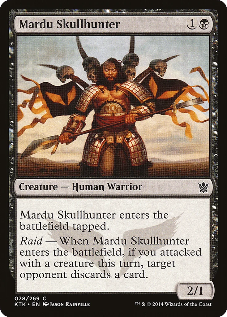 Mardu Skullhunter · Khans of Tarkir