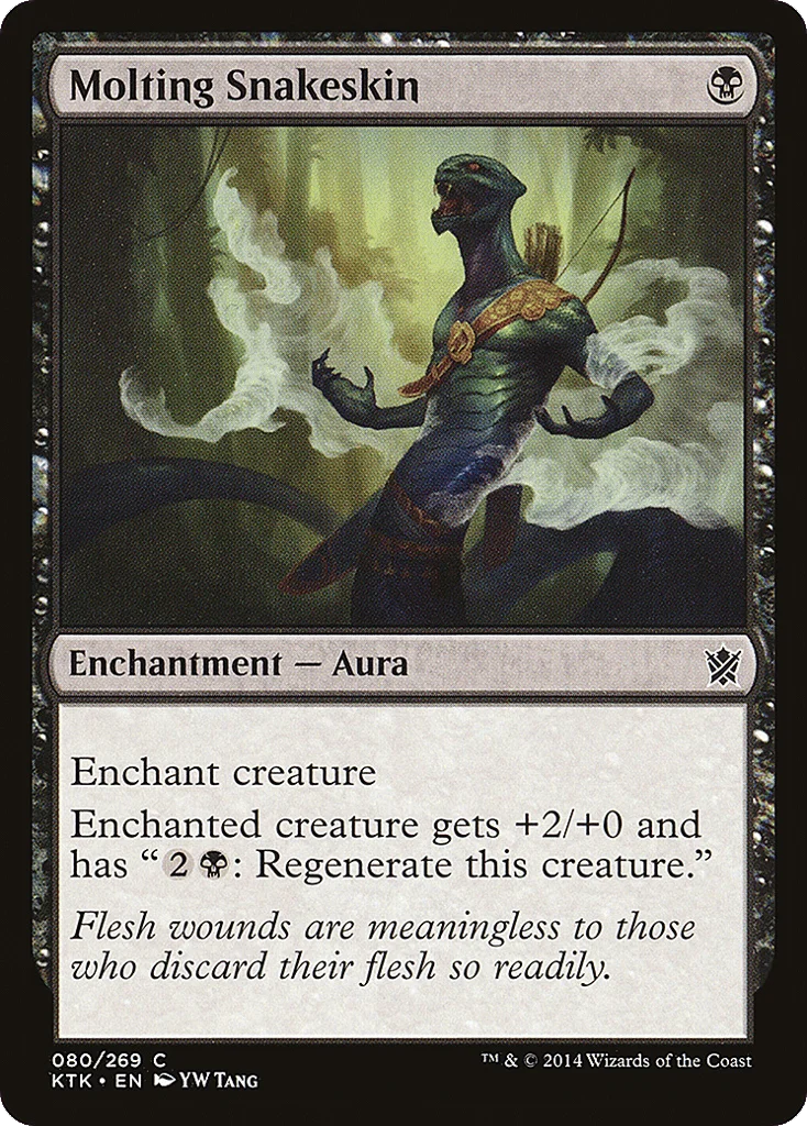 Molting Snakeskin · Khans of Tarkir
