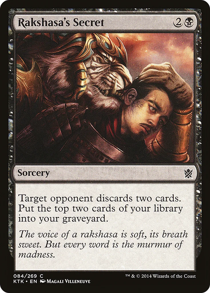 Rakshasa's Secret · Khans of Tarkir