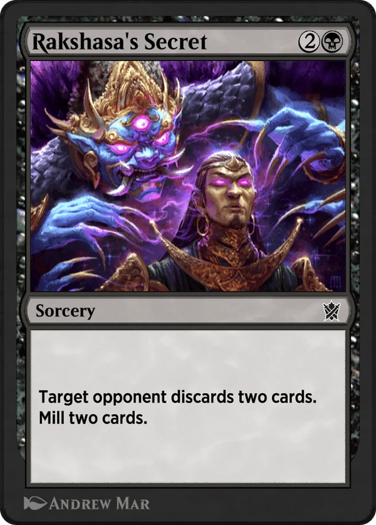 Rakshasa's Secret · Khans of Tarkir