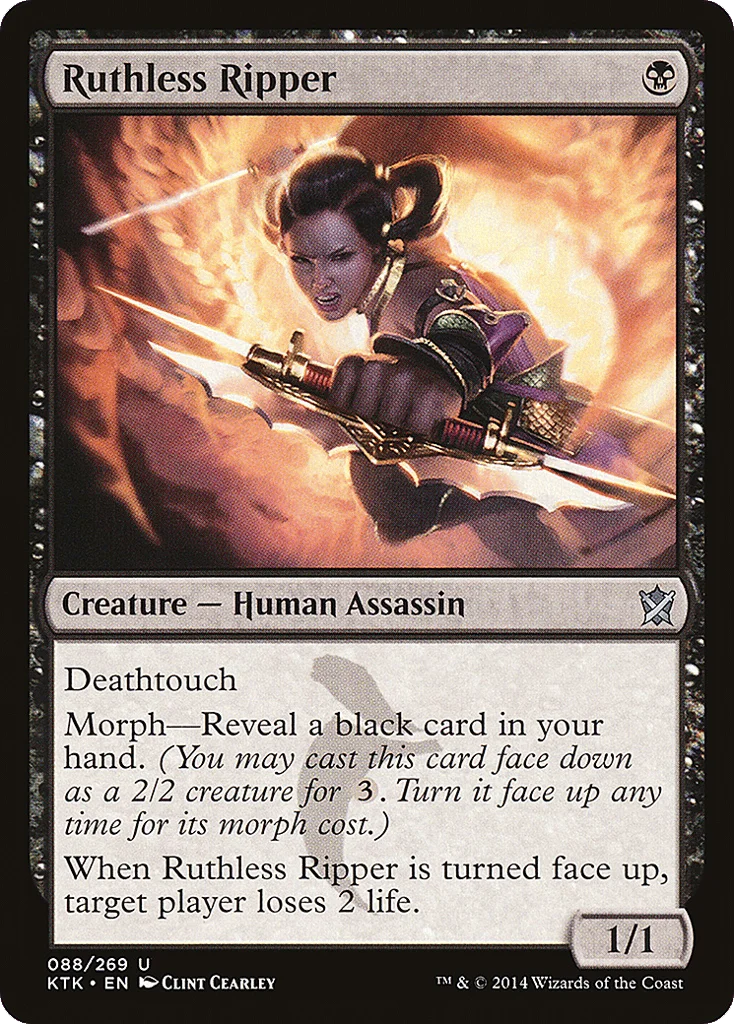 Ruthless Ripper · Khans of Tarkir