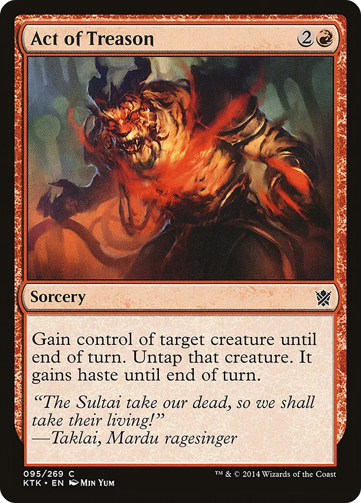 Act of Treason · Khans of Tarkir