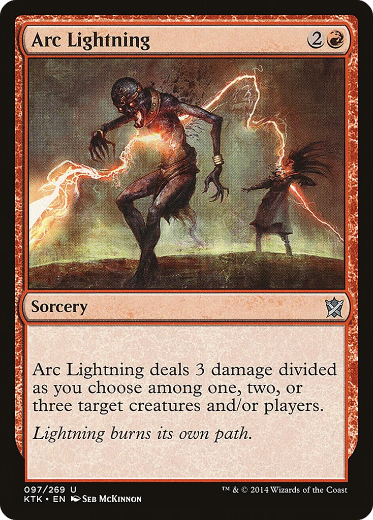 Arc Lightning · Khans of Tarkir