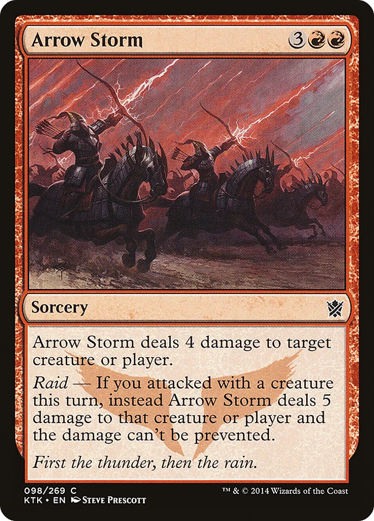 Arrow Storm · Khans of Tarkir