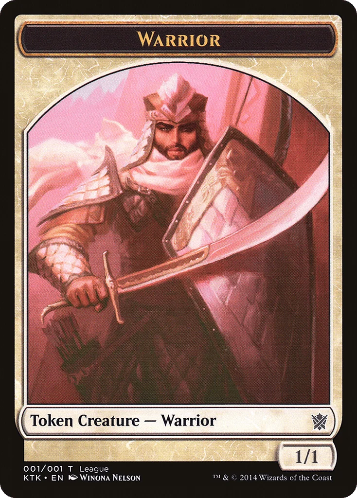 Warrior · League Tokens 2014