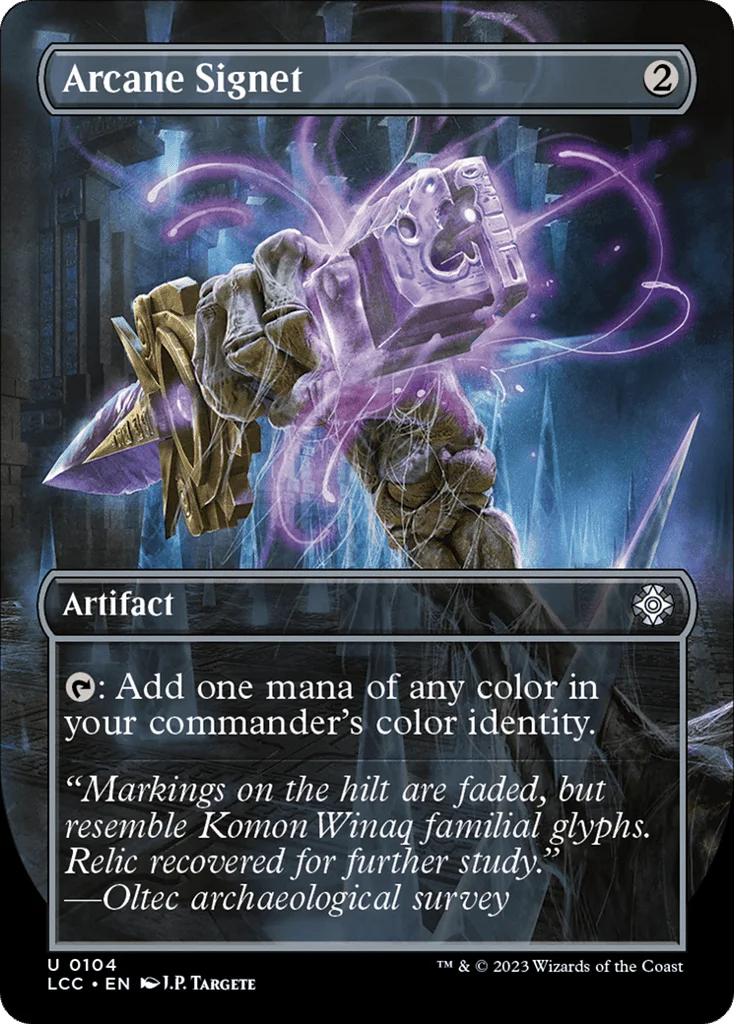 Arcane Signet · The Lost Caverns of Ixalan Commander
