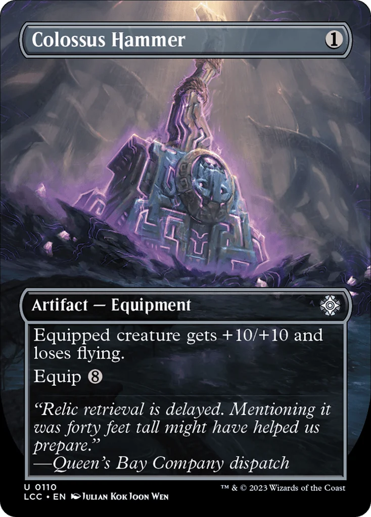 Colossus Hammer · The Lost Caverns of Ixalan Commander