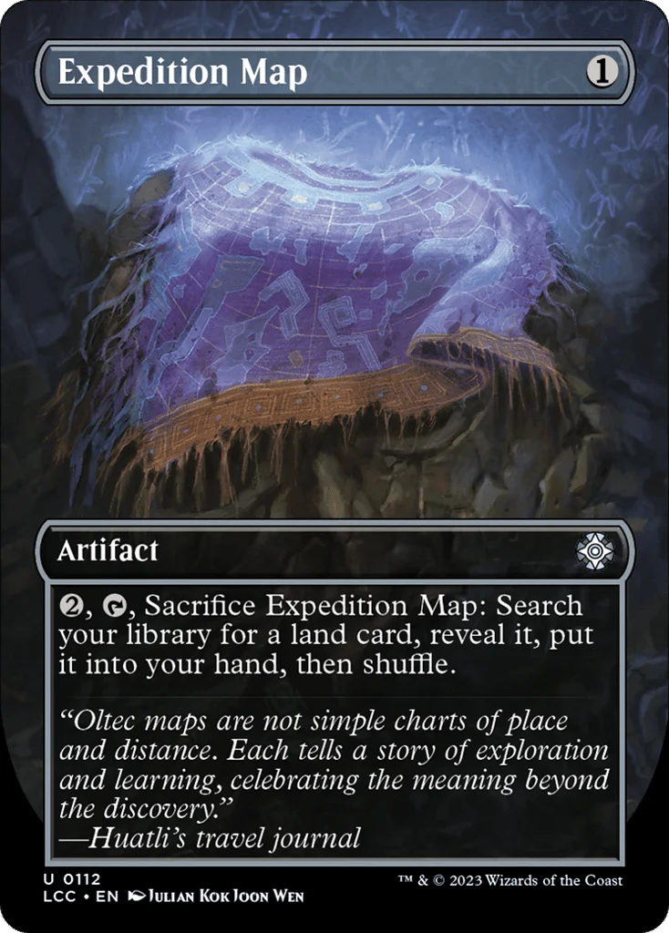 Expedition Map · The Lost Caverns of Ixalan Commander