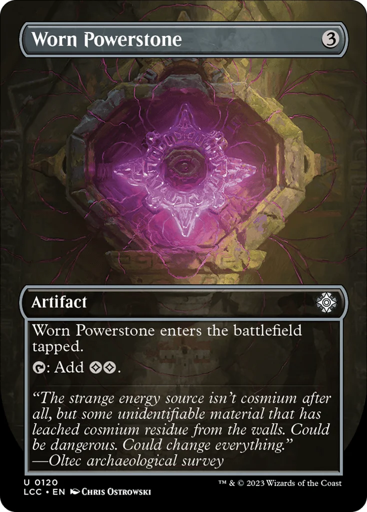 Worn Powerstone · The Lost Caverns of Ixalan Commander