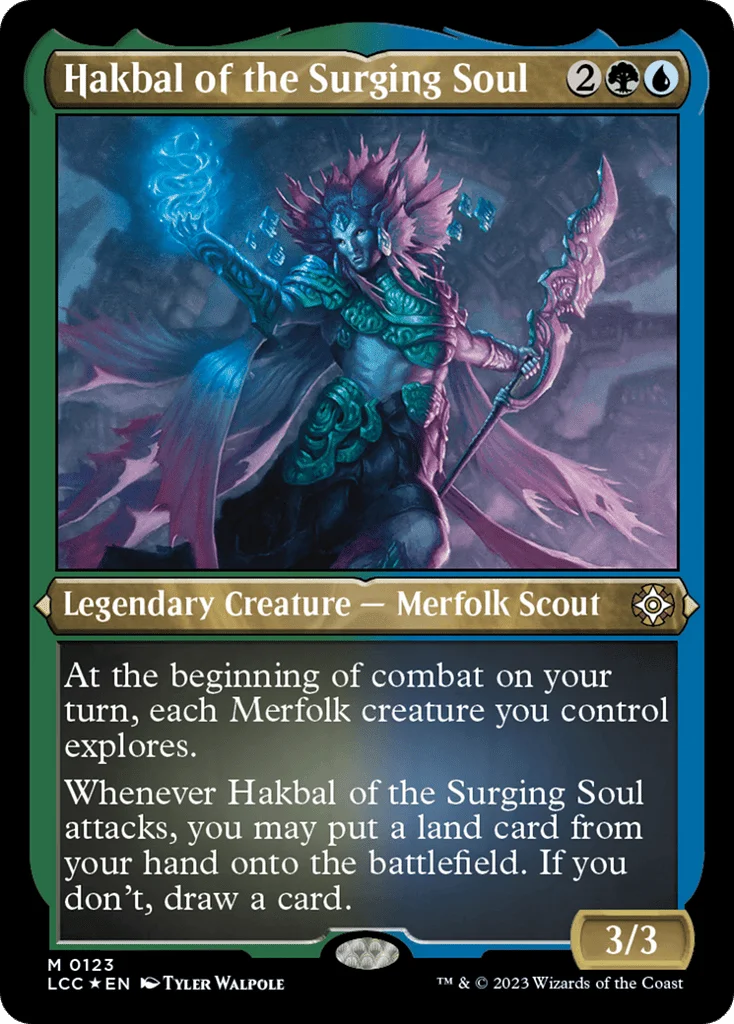Hakbal of the Surging Soul · The Lost Caverns of Ixalan Commander