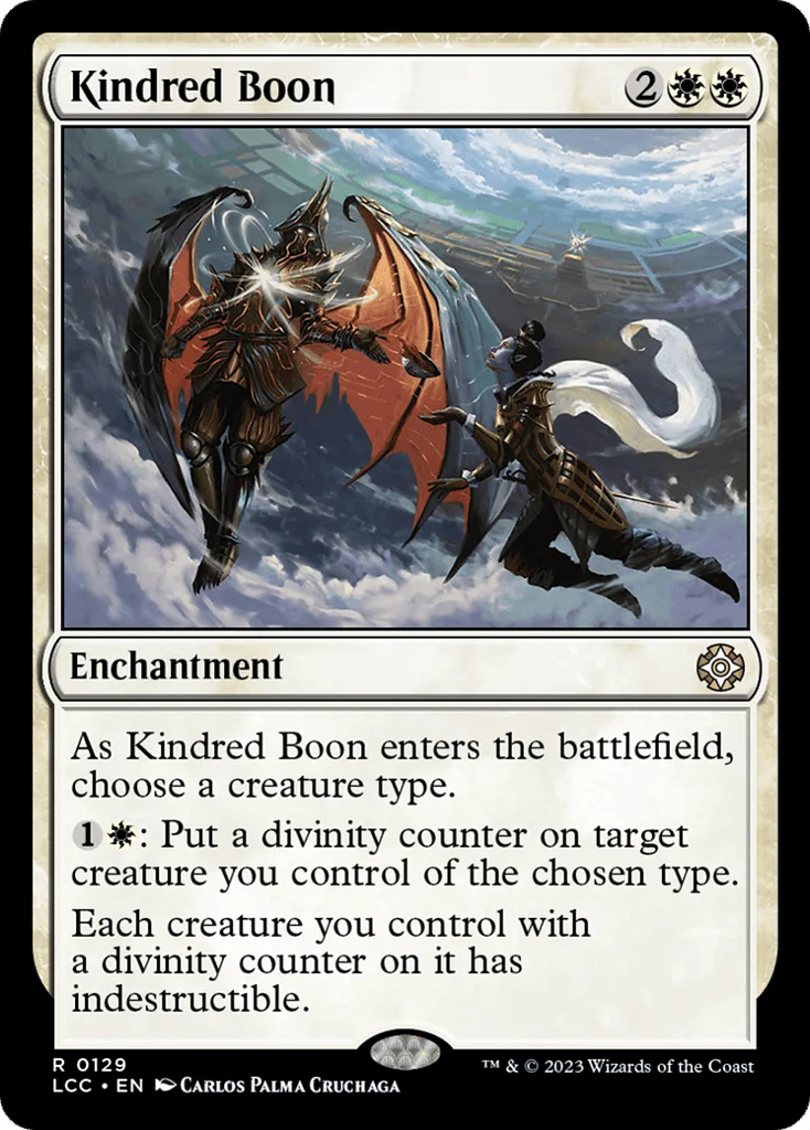 Kindred Boon · The Lost Caverns of Ixalan Commander