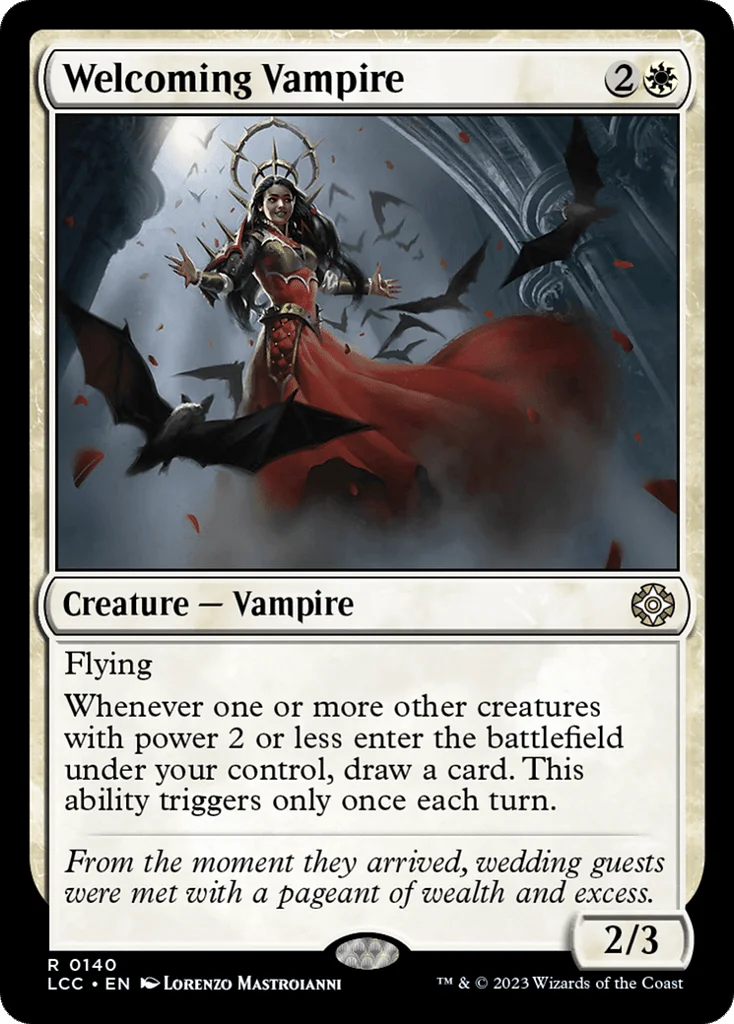 Welcoming Vampire · The Lost Caverns of Ixalan Commander