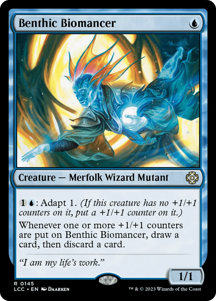 Benthic Biomancer · The Lost Caverns of Ixalan Commander