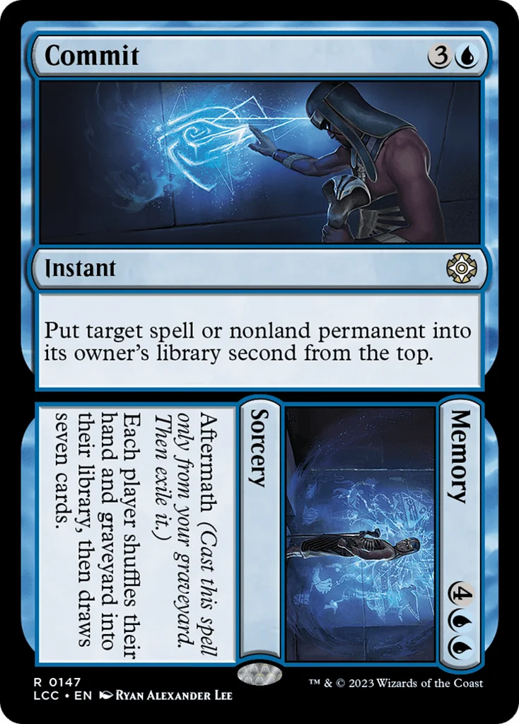 Commit // Memory · The Lost Caverns of Ixalan Commander