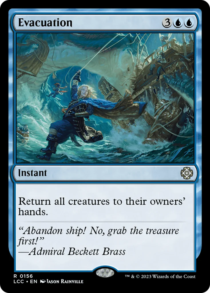 Evacuation · The Lost Caverns of Ixalan Commander