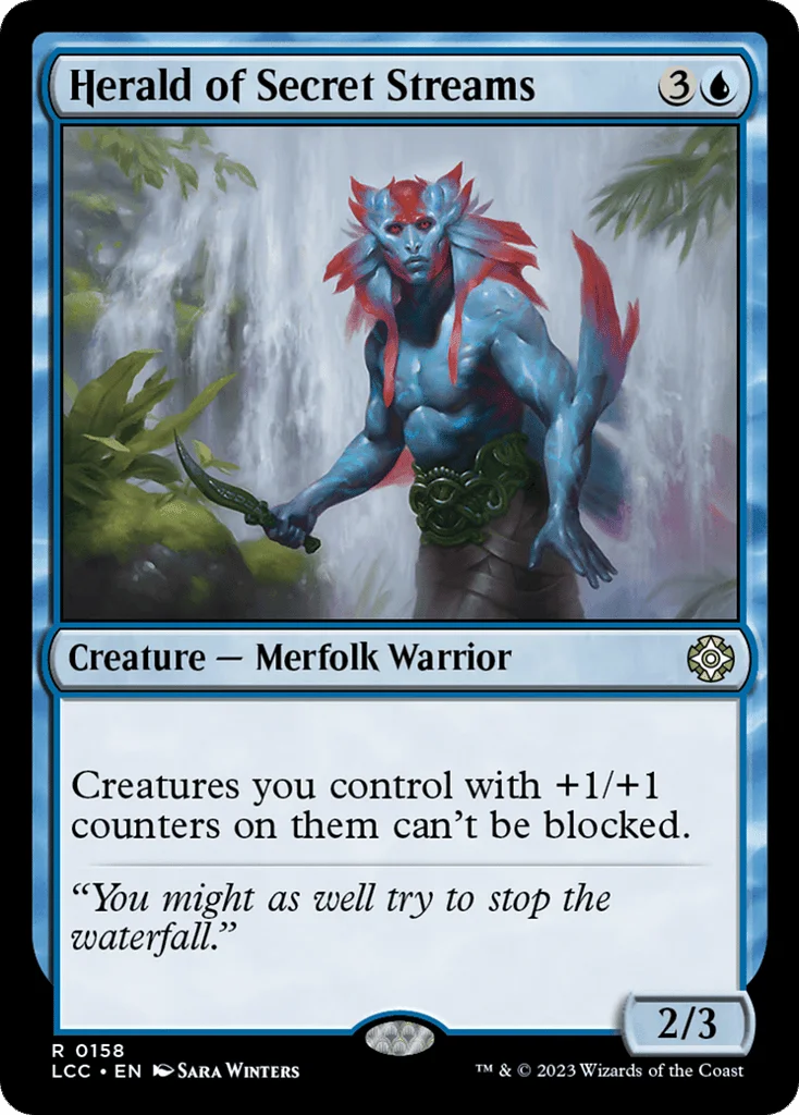 Herald of Secret Streams · The Lost Caverns of Ixalan Commander