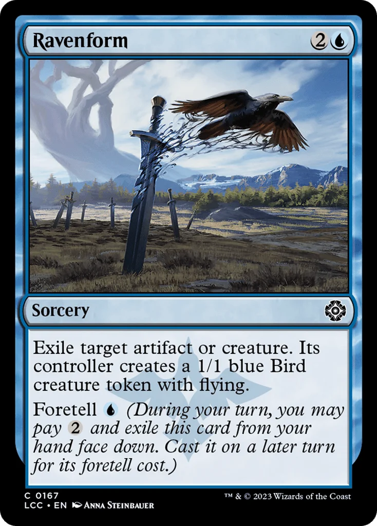 Ravenform · The Lost Caverns of Ixalan Commander
