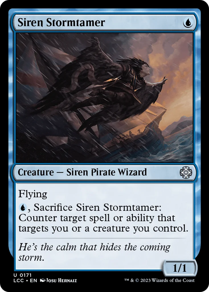Siren Stormtamer · The Lost Caverns of Ixalan Commander