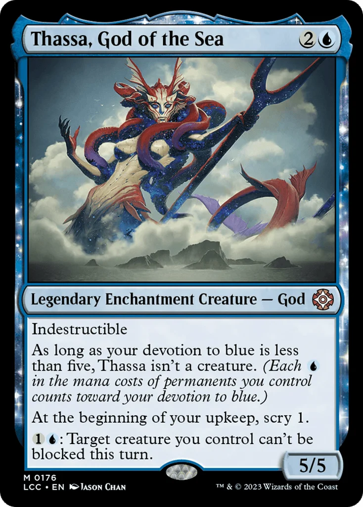 Thassa, God of the Sea · The Lost Caverns of Ixalan Commander
