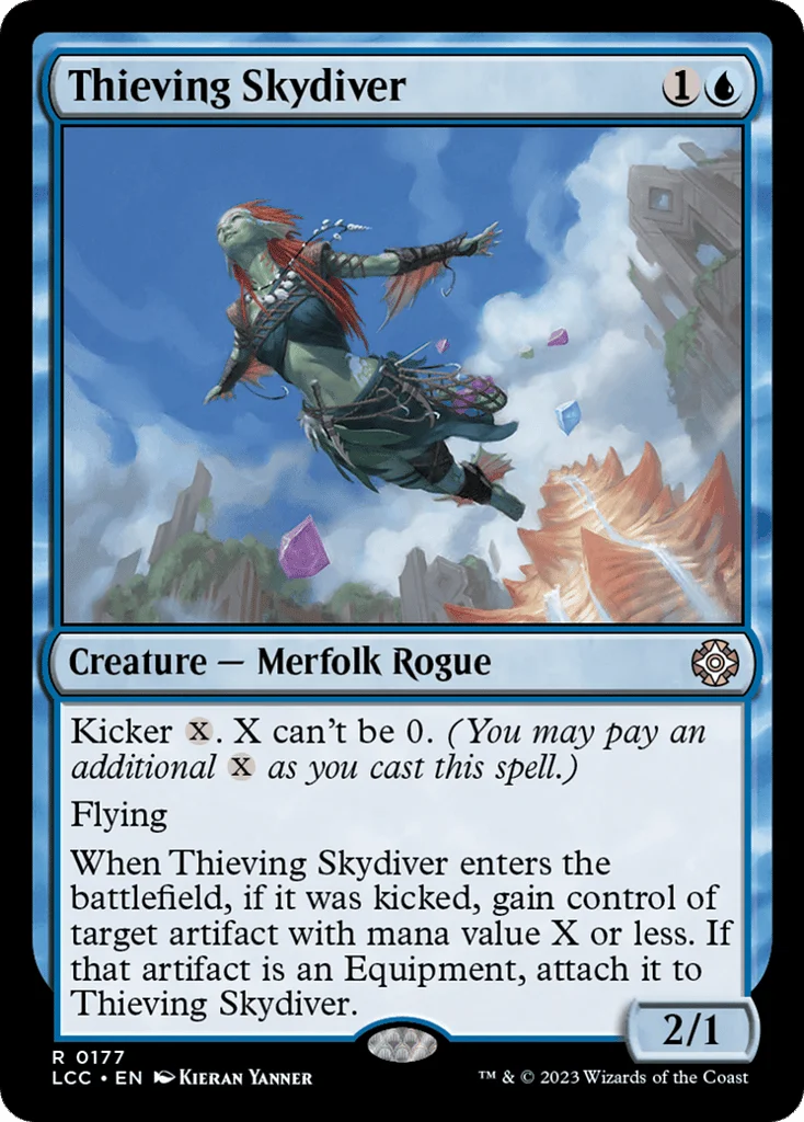 Thieving Skydiver · The Lost Caverns of Ixalan Commander