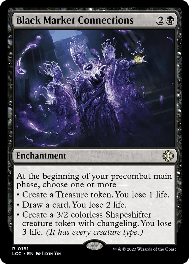 Black Market Connections · The Lost Caverns of Ixalan Commander