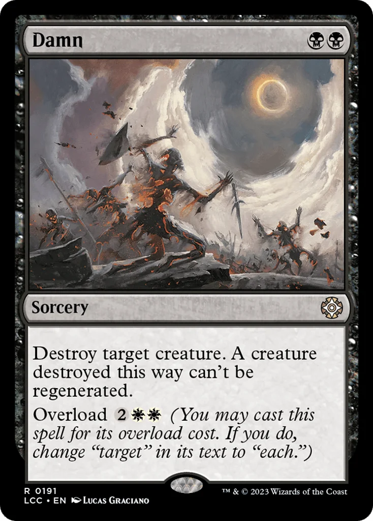 Damn · The Lost Caverns of Ixalan Commander