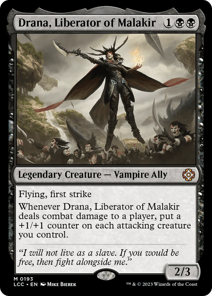 Drana, Liberator of Malakir · The Lost Caverns of Ixalan Commander