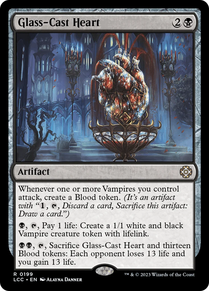 Glass-Cast Heart · The Lost Caverns of Ixalan Commander