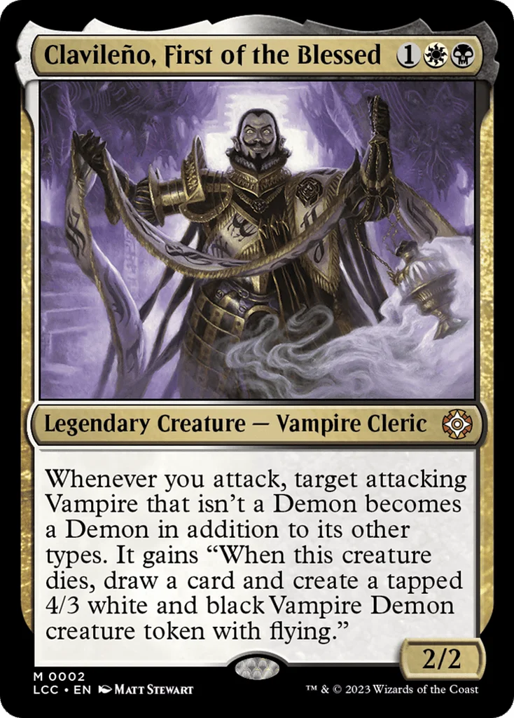 Clavileño, First of the Blessed · The Lost Caverns of Ixalan Commander