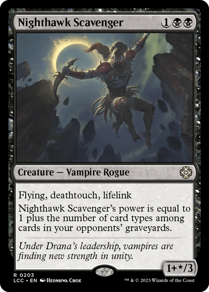 Nighthawk Scavenger · The Lost Caverns of Ixalan Commander