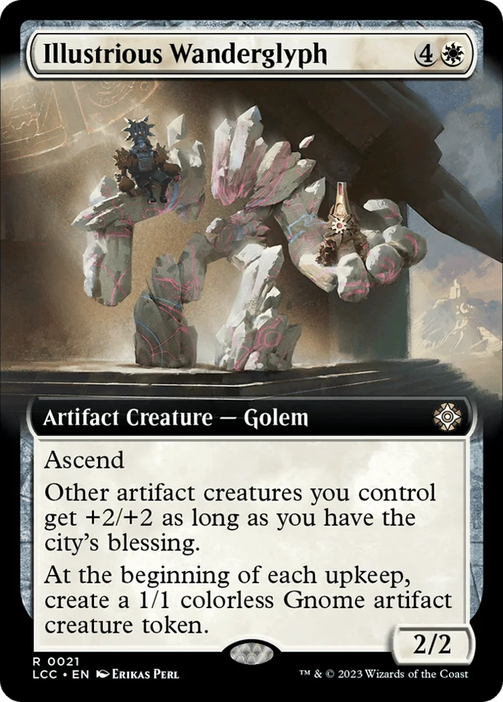 Illustrious Wanderglyph · The Lost Caverns of Ixalan Commander