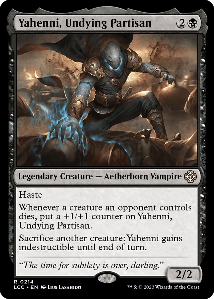 Yahenni, Undying Partisan · The Lost Caverns of Ixalan Commander