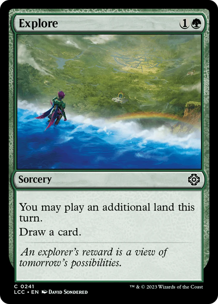 Explore · The Lost Caverns of Ixalan Commander
