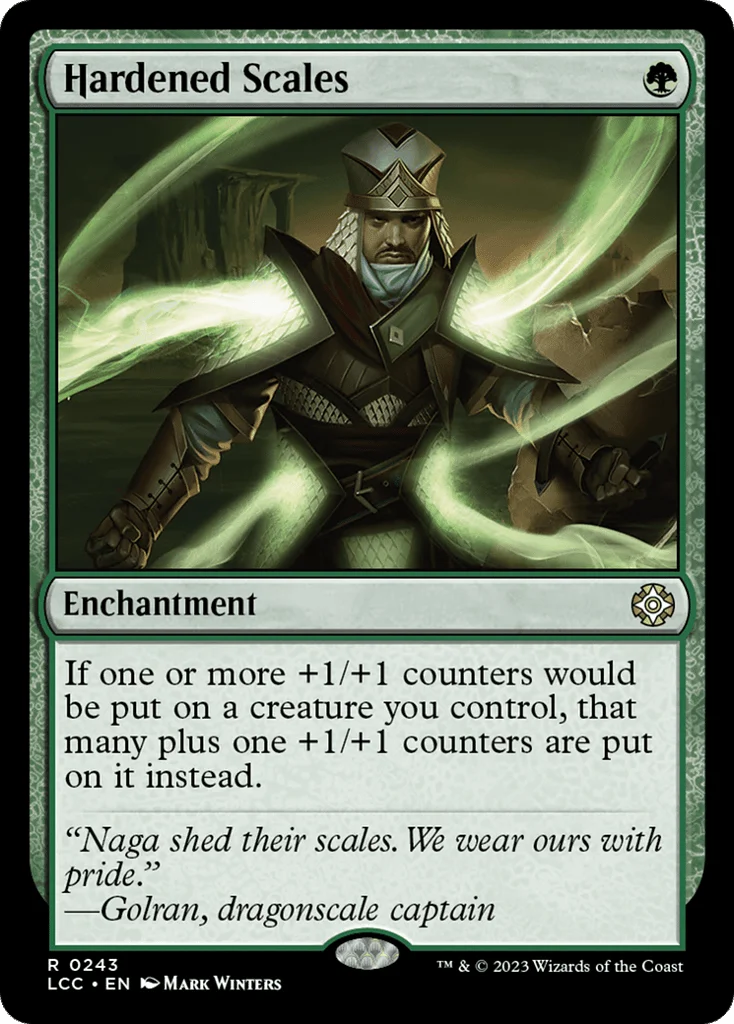 Hardened Scales · The Lost Caverns of Ixalan Commander