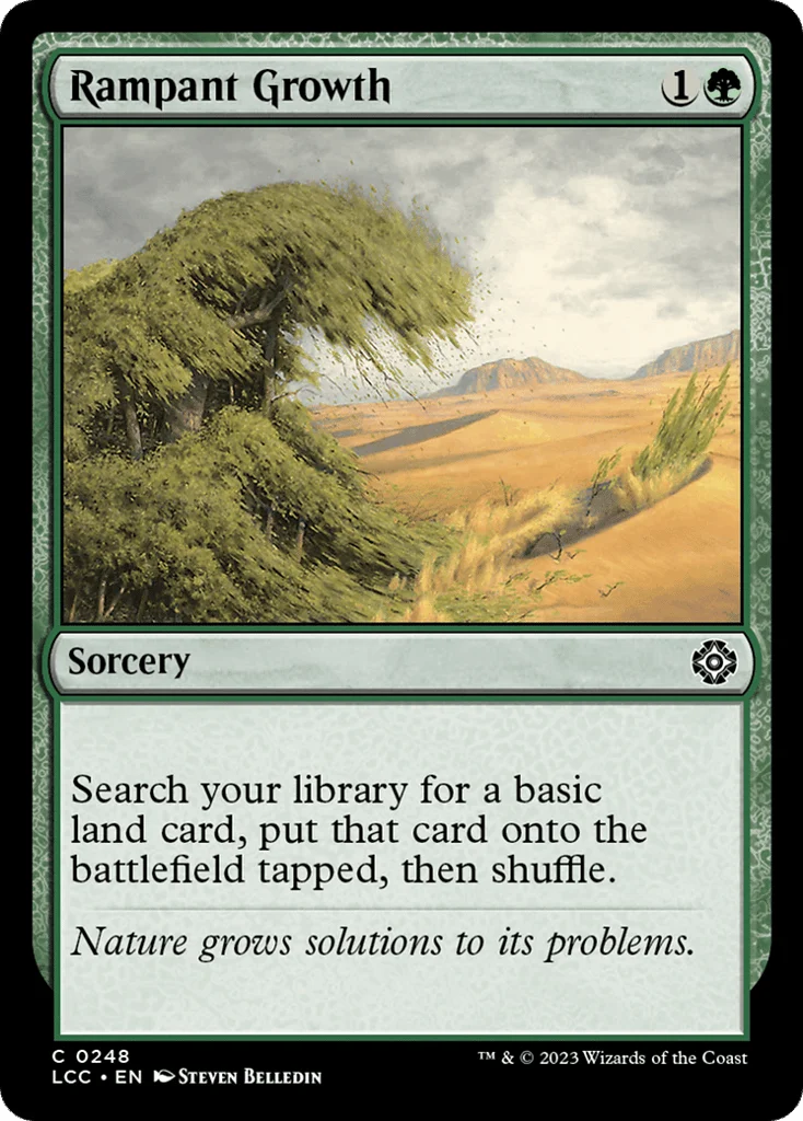 Rampant Growth · The Lost Caverns of Ixalan Commander
