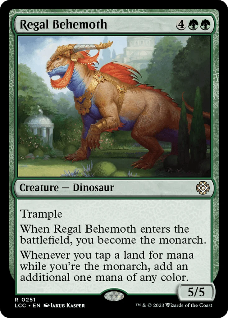 Regal Behemoth · The Lost Caverns of Ixalan Commander