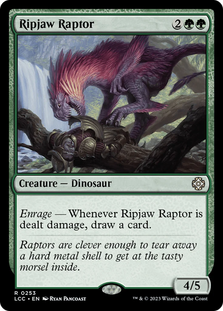 Ripjaw Raptor · The Lost Caverns of Ixalan Commander