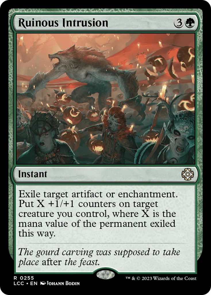Ruinous Intrusion · The Lost Caverns of Ixalan Commander