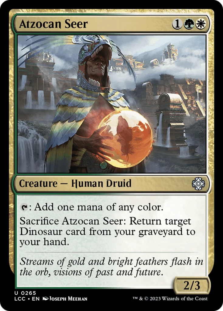 Atzocan Seer · The Lost Caverns of Ixalan Commander