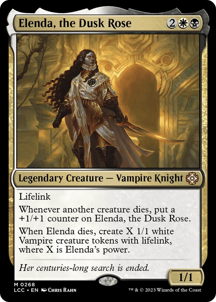 Elenda, the Dusk Rose · The Lost Caverns of Ixalan Commander